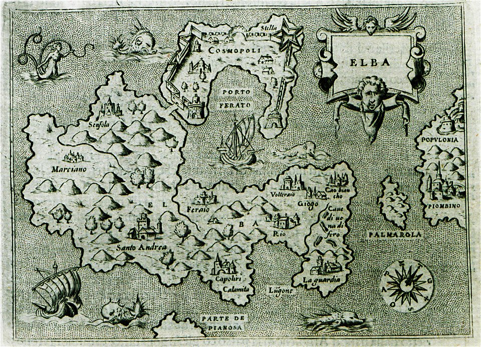 Elba - Porcacchi Tomaso - 1620