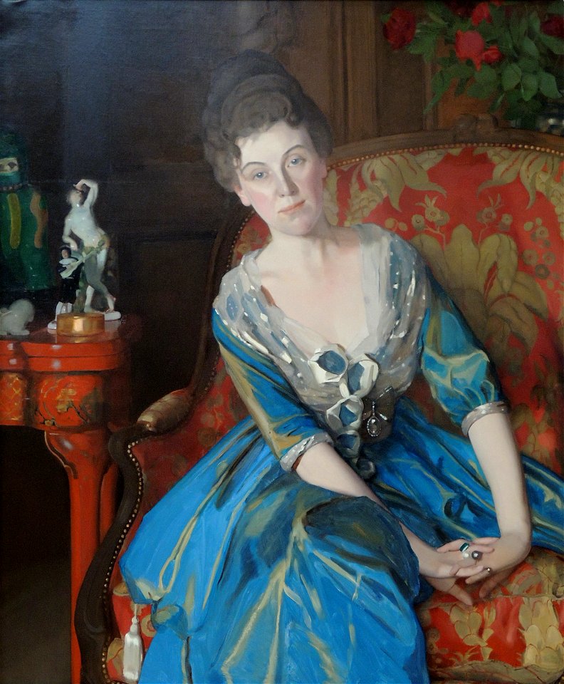 Elena Oliv by K.Somov (1914)
