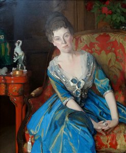 Elena Oliv by K.Somov (1914)