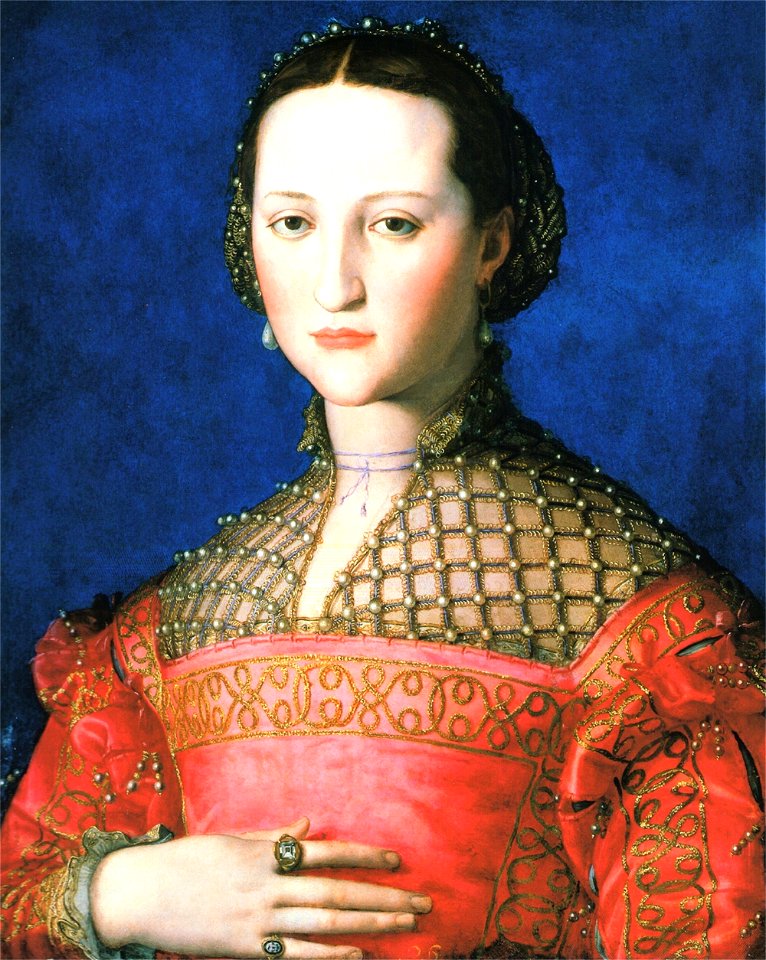 Eleonora di Toledo 1543 Agnolo Bronzino