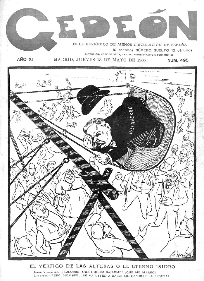 El vértigo de las alturas o el eterno Isidro, de Xaudaró