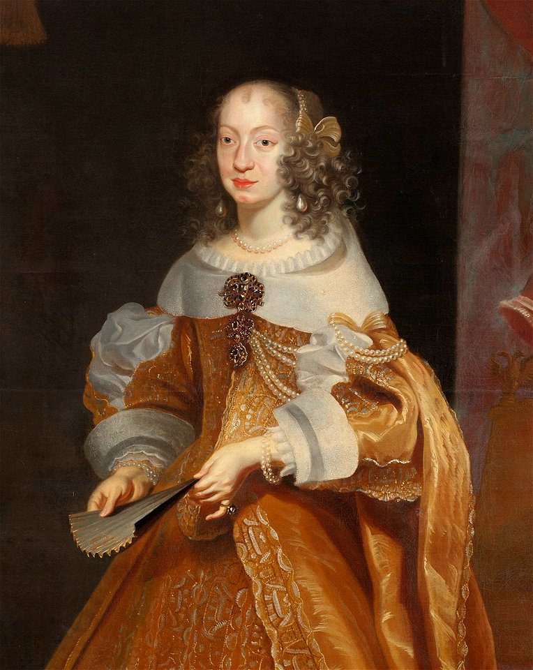 Eleonora av Gonzaga 1630-1686 (Frans Luyckx) - Nationalmuseum - 14744 (cropped)