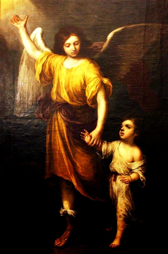 El Ángel de la Guarda, de Bartolomé Esteban Murillo (Catedral de Sevilla)