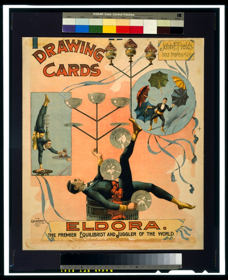 Eldora, the premier equilibrist and juggler of the world LCCN2014635886