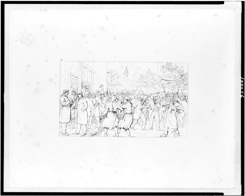 Election in Baltimore, November, 1862 LCCN90709983