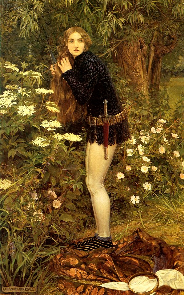 Eleanor Fortescue-Brickdale - The Little Foot Page