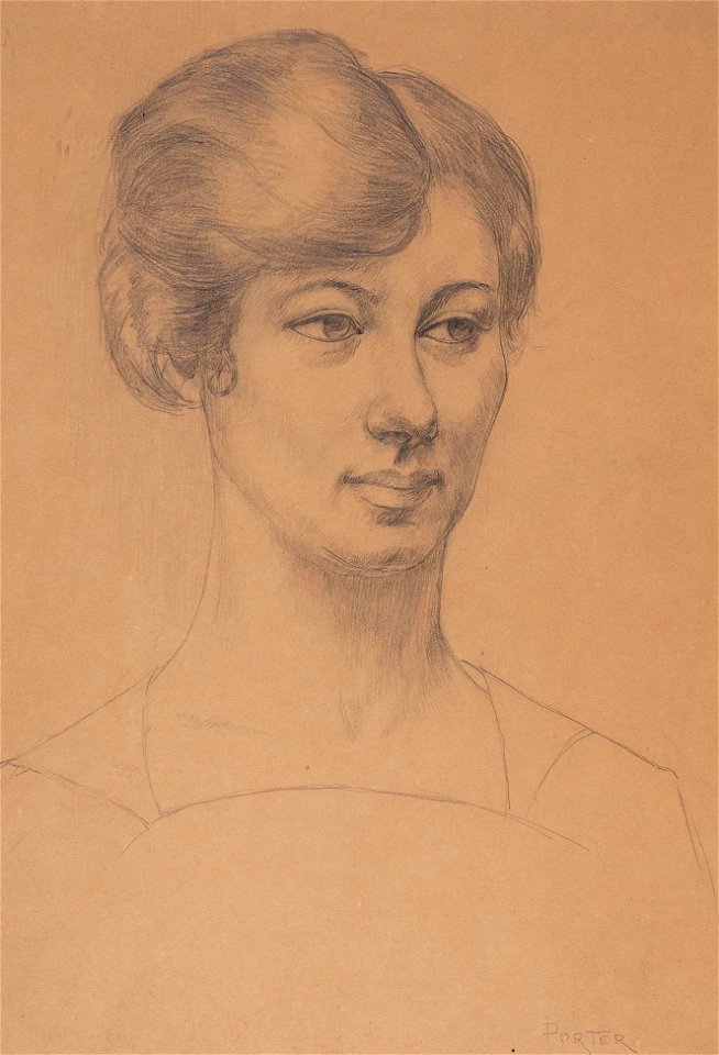 Eleanor Porter, the artist’s wife - Frederick Porter - c.1930 - 9012