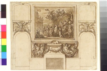 Elevation of the north wall RMG PY3349