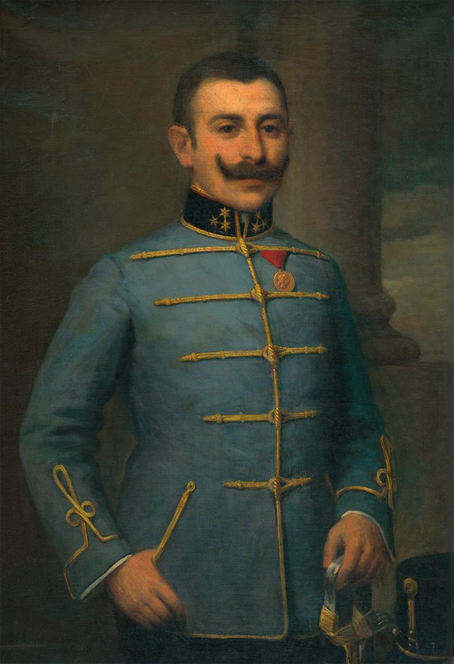 Elemír Halász-Hradil - Portrét Eugena Halmiho - O 2907 - East Slovak Gallery
