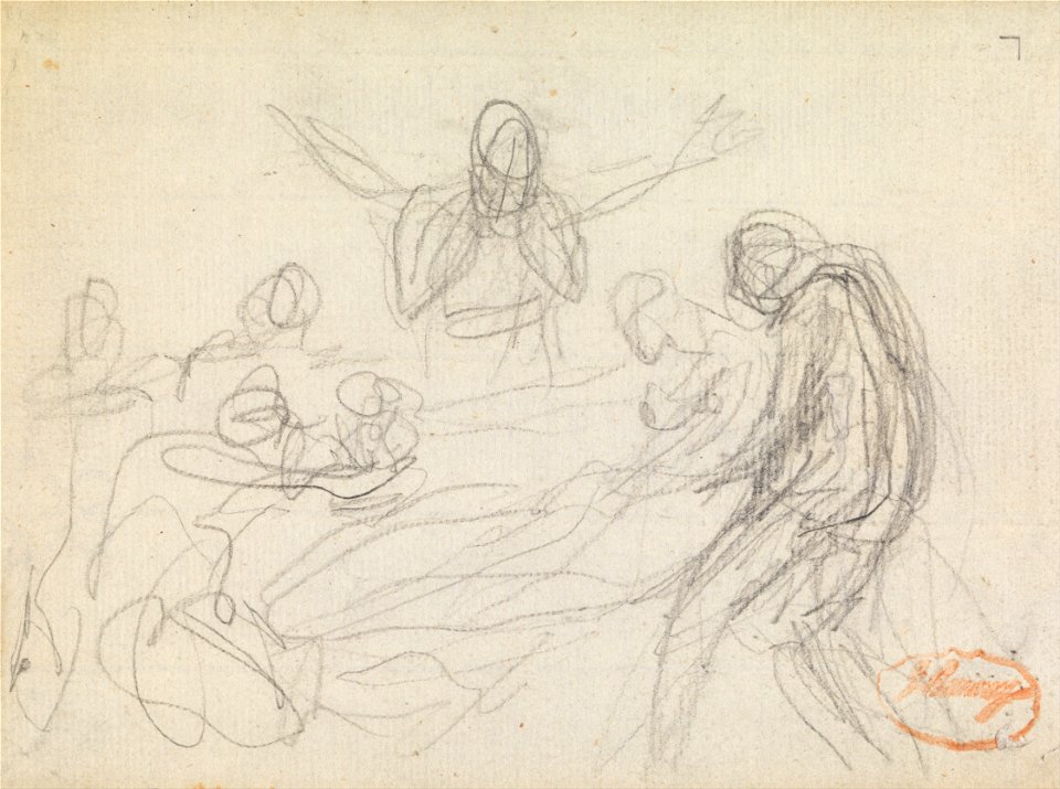 George Romney - Figure Composition Study 11 - Google Art Project