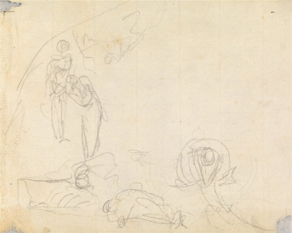 George Romney - Figure Composition Study 16 - Google Art Project