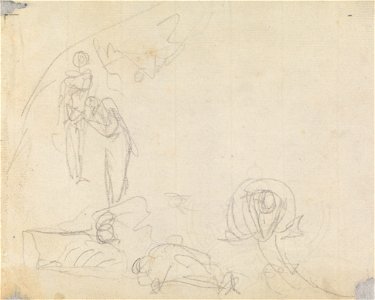George Romney - Figure Composition Study 16 - Google Art Project