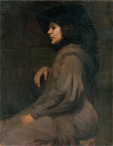 Elemír Halász-Hradil - Štúdia modelky - O 799 - Slovak National Gallery