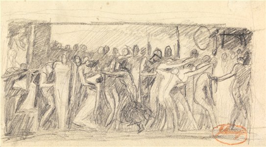 George Romney - Figure Composition Study 24 - Google Art Project
