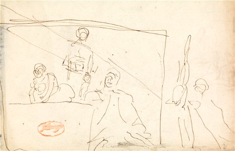 George Romney - Figure Composition Study 18 - Google Art Project