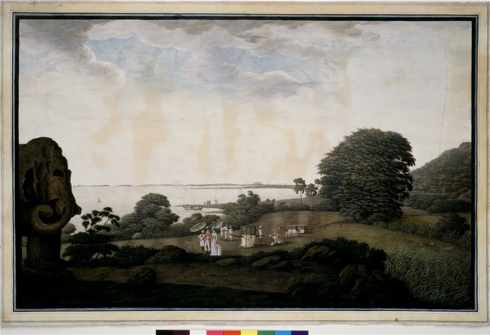 Elefantøyen - James Wales (1747–1795) - Kulturhistorisk museum, UiO - UEM4454