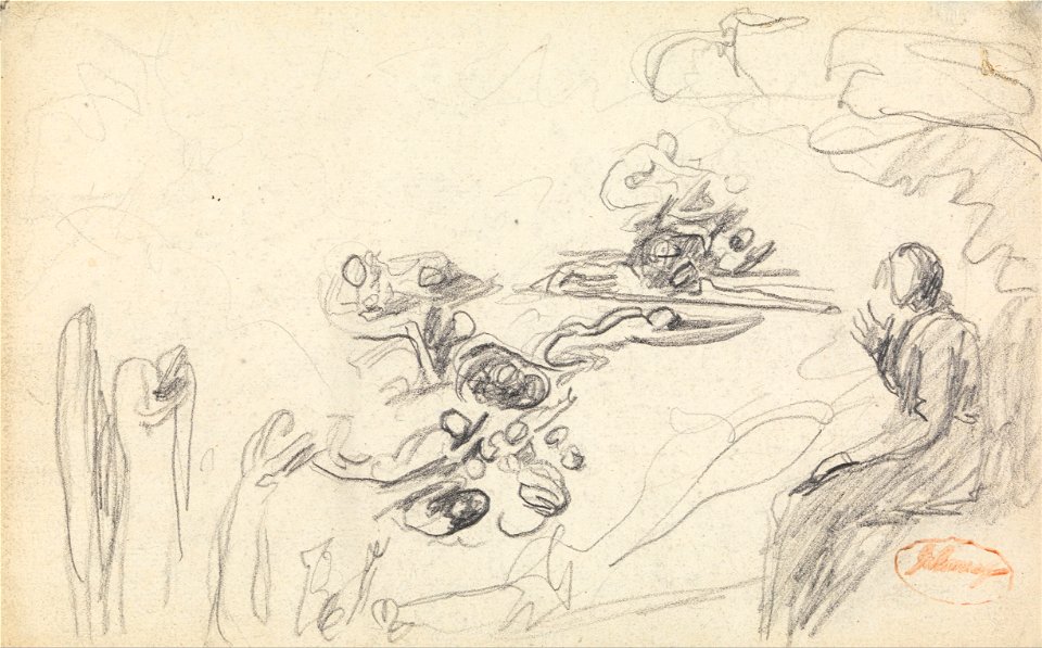 George Romney - Figure Composition Study 31 - Google Art Project