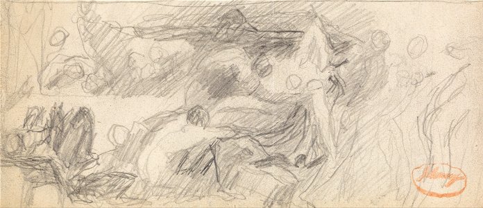 George Romney - Figure Composition Study 26 - Google Art Project