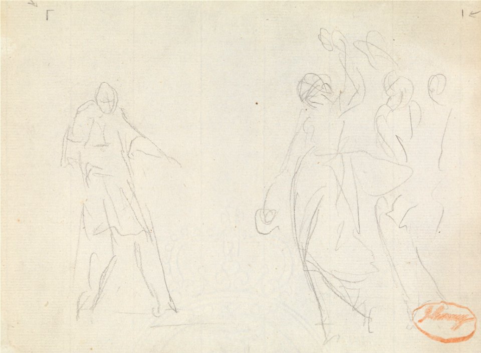 George Romney - Figure Composition Study 39 - Google Art Project