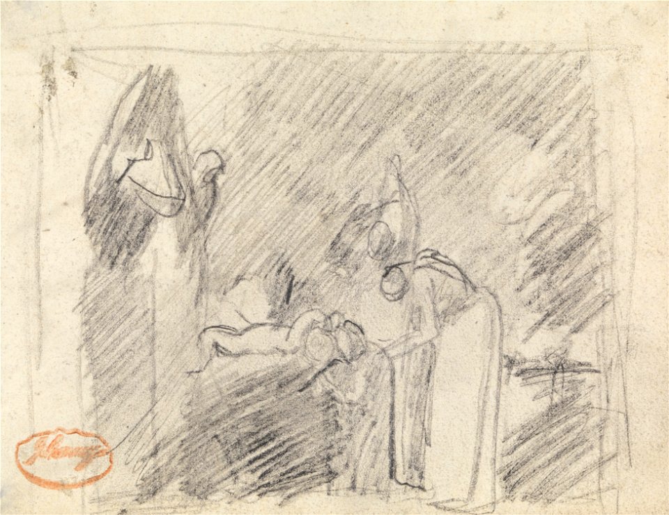 George Romney - Figure Composition Study 42 - Google Art Project