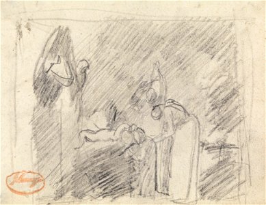George Romney - Figure Composition Study 42 - Google Art Project