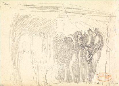 George Romney - Figure Composition Study 46 - Google Art Project