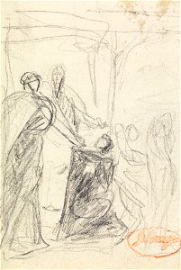 George Romney - Figure Composition Study 40 - Google Art Project