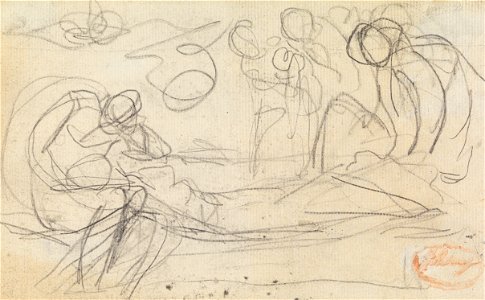 George Romney - Figure Composition Study 50 - Google Art Project