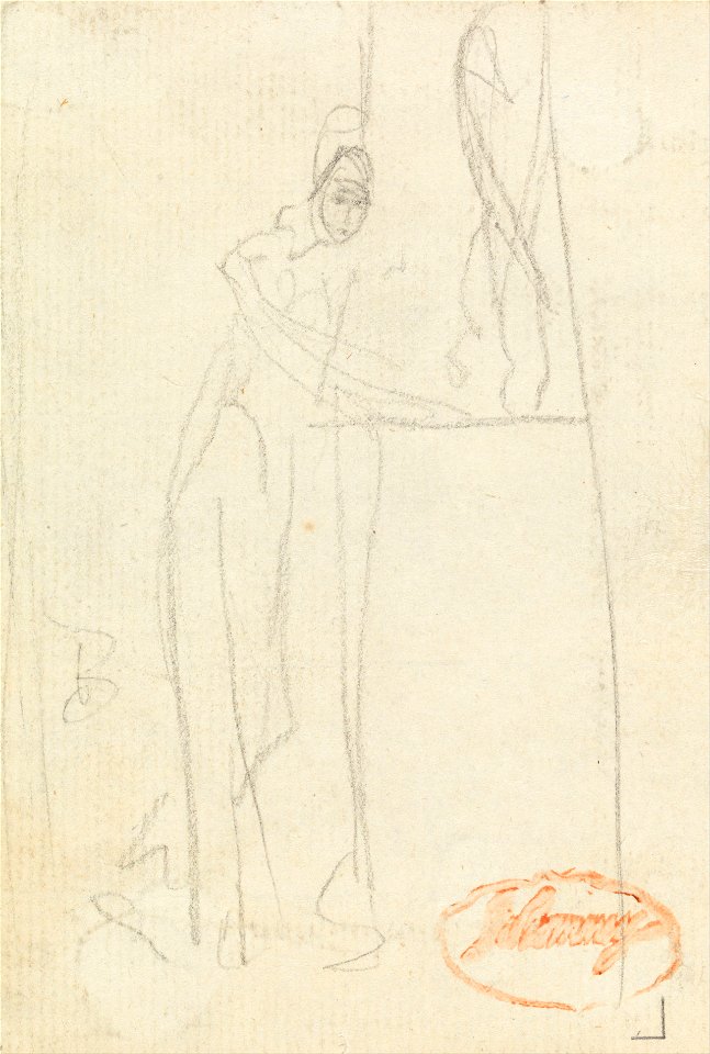 George Romney - Figure Study Thirteen - Google Art Project