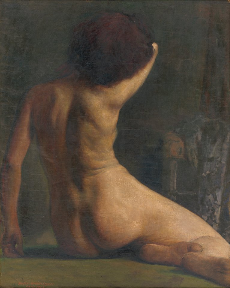 Elemír Halász-Hradil - Akt - O 5207 - Slovak National Gallery