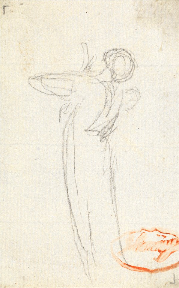 George Romney - Figure Study Eleven - Google Art Project