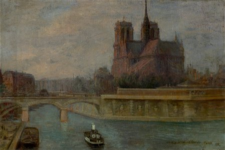 Elemír Halász-Hradil - Paríž - O 2419 - East Slovak Gallery