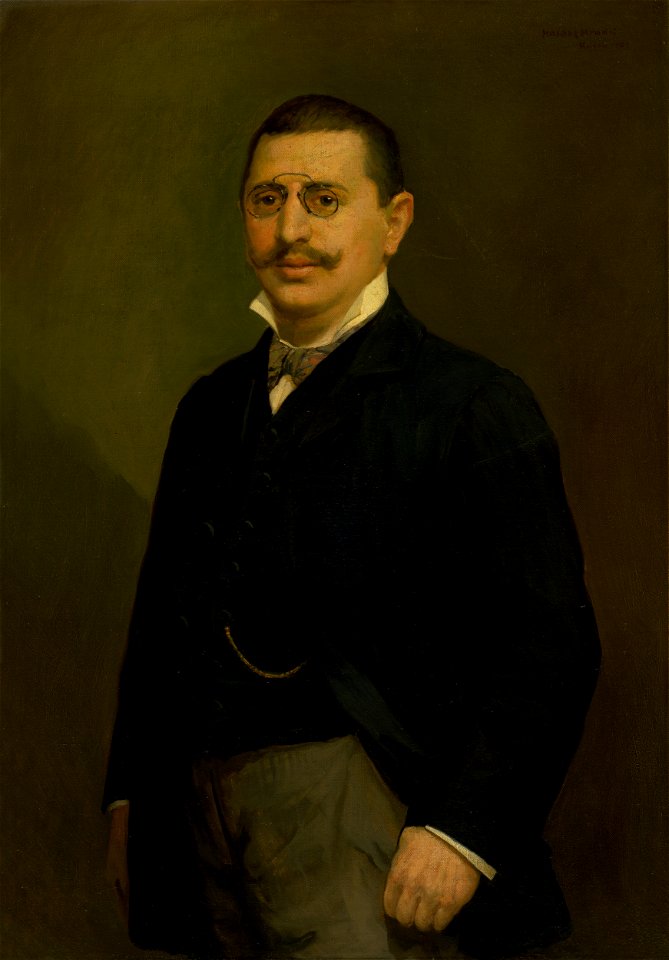 Elemír Halász-Hradil - Portrét Pavla Halmiho - O 2909 - East Slovak Gallery