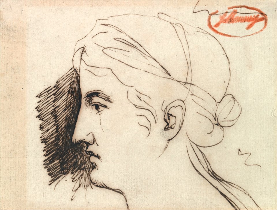 George Romney - Head of a Woman - Google Art Project (2426503)