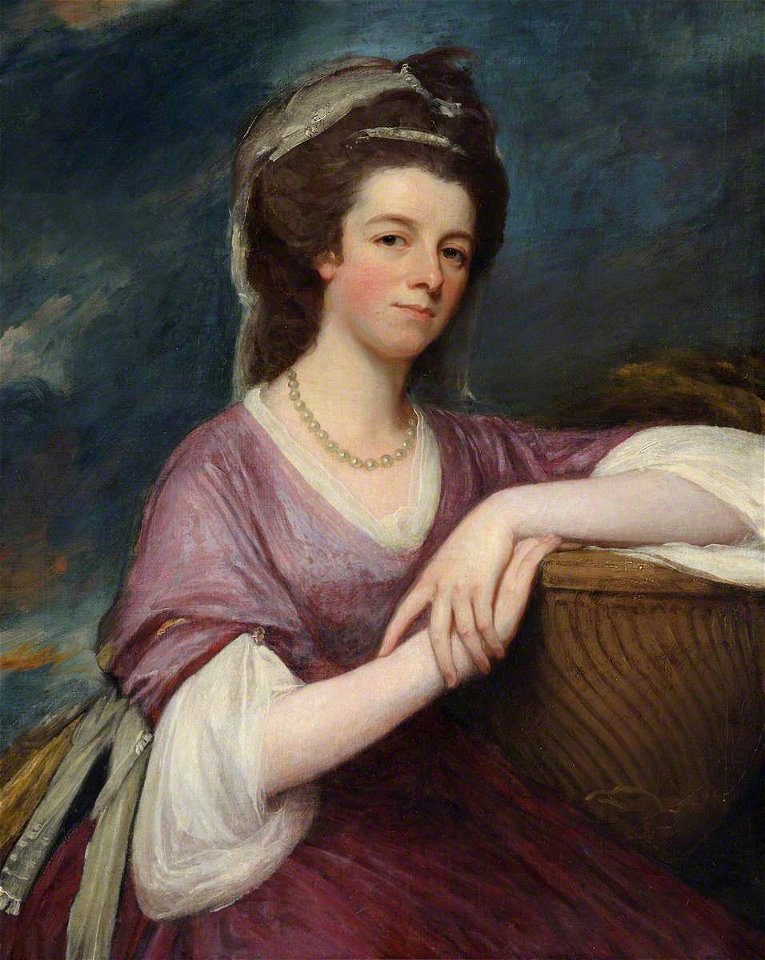 George Romney - Lady Elizabeth (Scot) Lindsay (1763-1858), Countess of Hardwicke