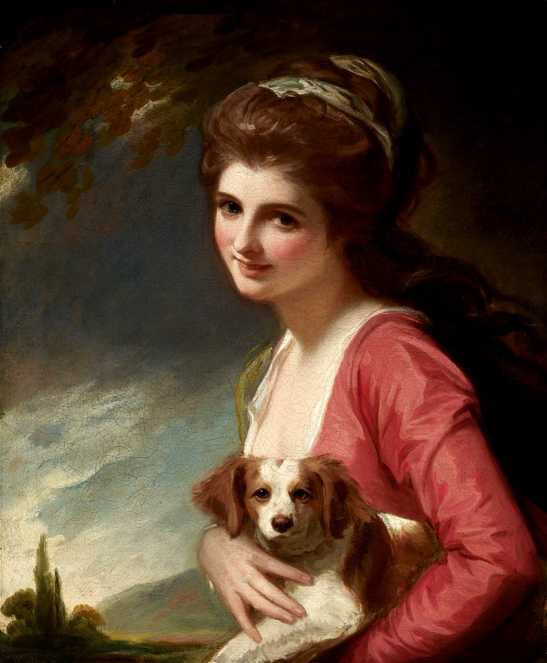 George Romney - Lady Hamilton (as Nature)