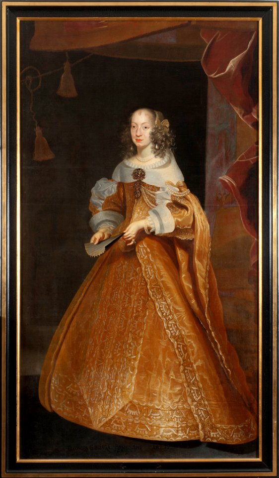 Eleonora av Gonzaga 1630-1686 (Frans Luyckx) - Nationalmuseum - 14744