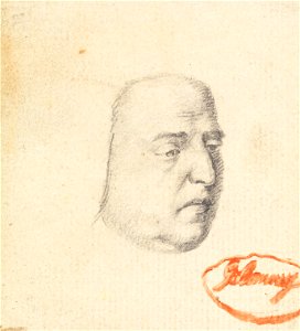 George Romney - Male Head 2 - Google Art Project