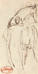George Romney - Man and Horse - Google Art Project