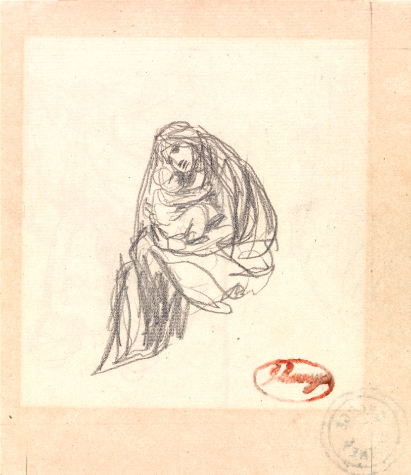 George Romney - Mother and Child - Google Art Project (2220591)