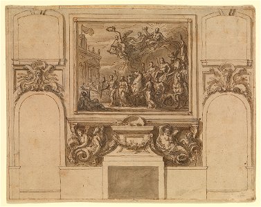 Elevation of the north wall RMG L9870