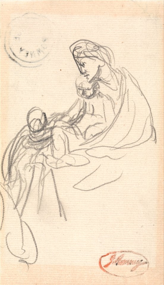 George Romney - Mother and Children - Google Art Project (2430617)