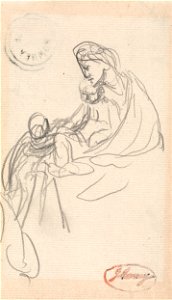 George Romney - Mother and Children - Google Art Project (2430617)
