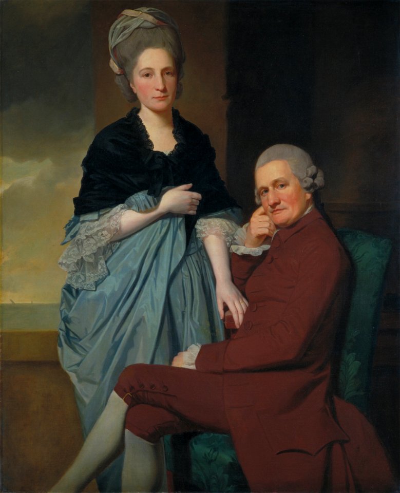 George Romney - Mr and Mrs William Lindow - Google Art Project
