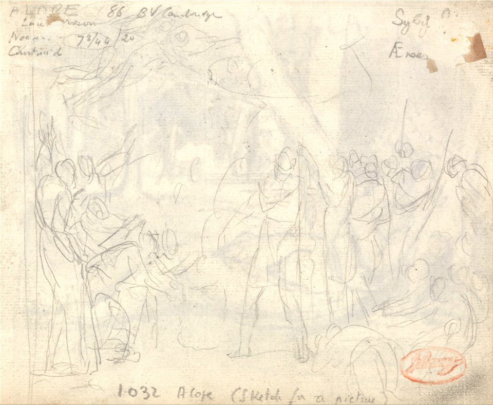 George Romney - Muscious Scaevola - Google Art Project