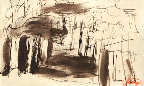 George Romney - Eartham Wood - Google Art Project