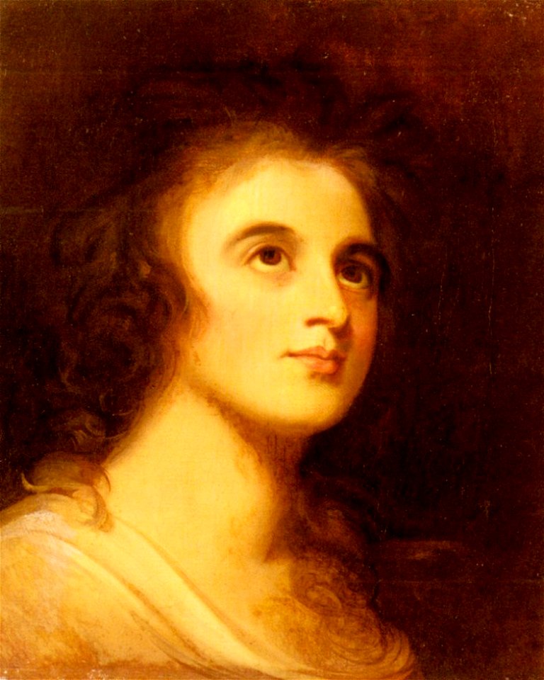 George Romney - Portrait of Emma Hamilton 2