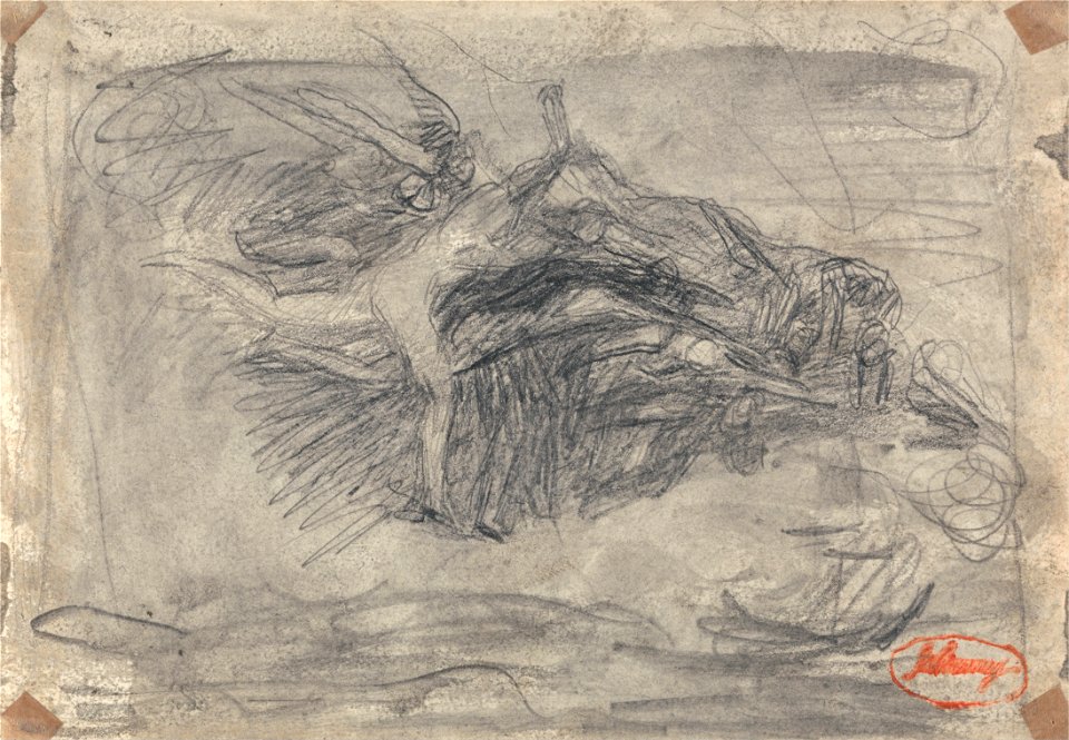 George Romney - Fiends for the Temptation of Christ - Google Art Project