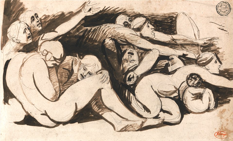 George Romney - Prison Scene - Google Art Project (2092707)