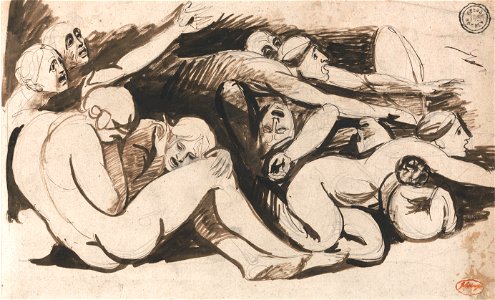 George Romney - Prison Scene - Google Art Project (2092707)